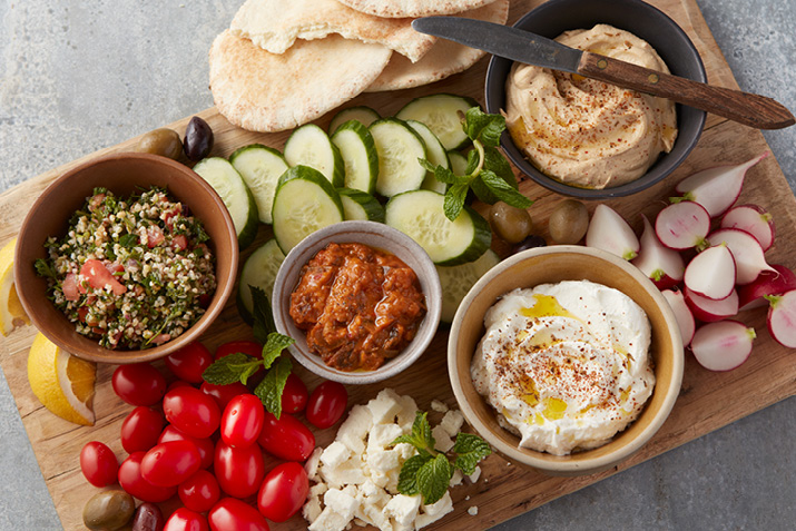 NCG_Dennis_Becker_Mezze_Board_with_Labneh_715 x 477